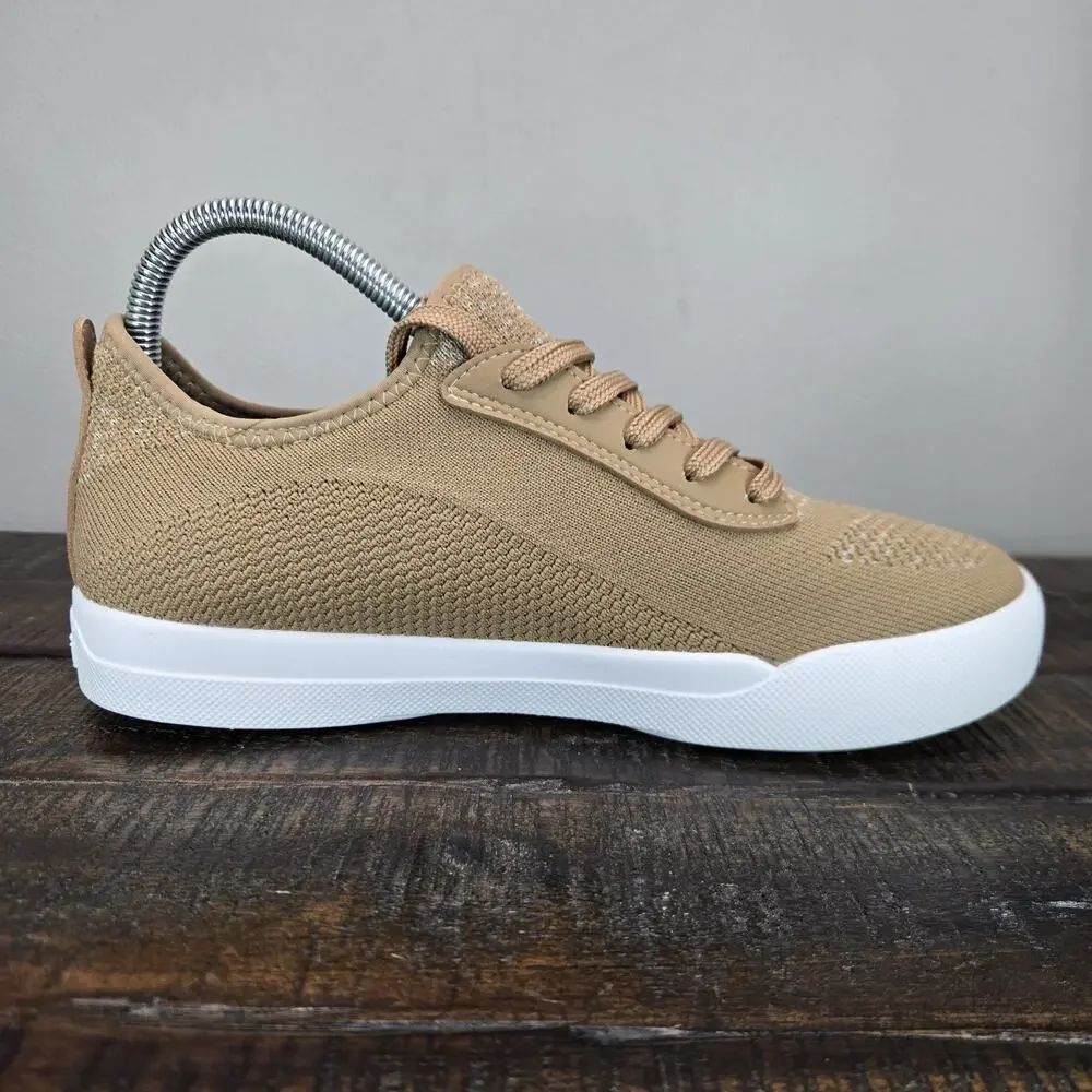 Vessi Weekend 1.5 Sneaker Womens Size 8 Waterproof Shoes Oak Brown White